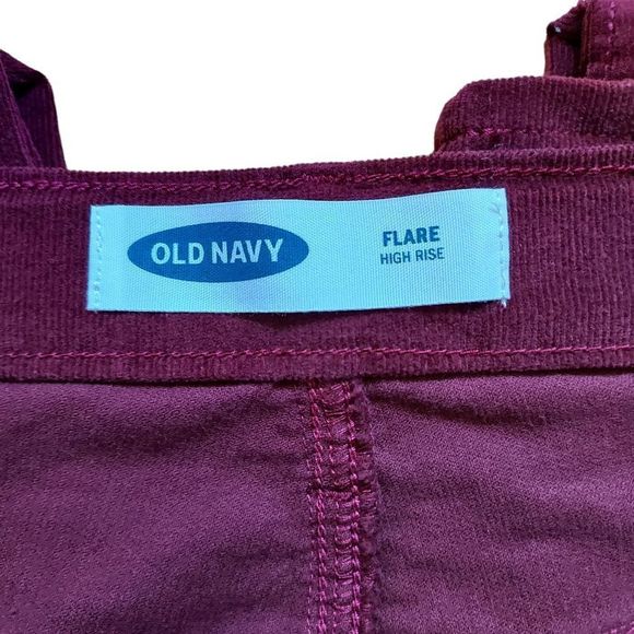 Old Navy  flare  high rise courduroy pants - Picture 7 of 7